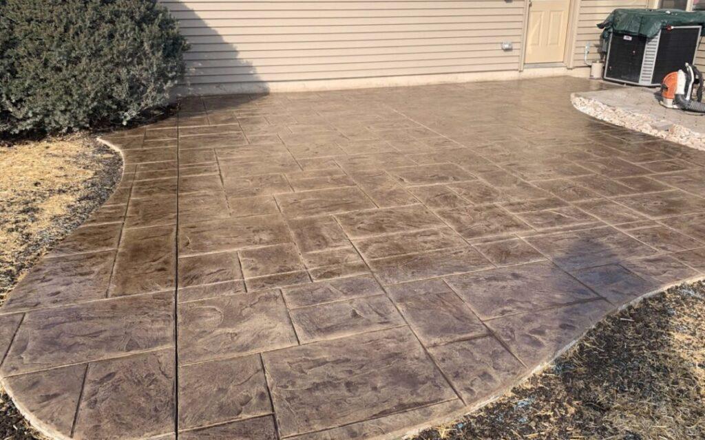 Patio Installation Companies Near Me, Stamped Concrete